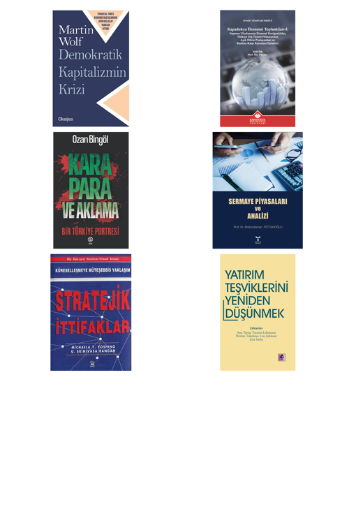 Demokratik Kapitalizmin Krizi... +5 Adet Ekonomi Kitabı