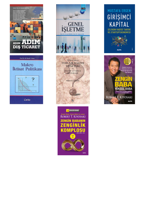 Adım Adım Dış Ticaret... +6 Adet Ekonomi Kitabı