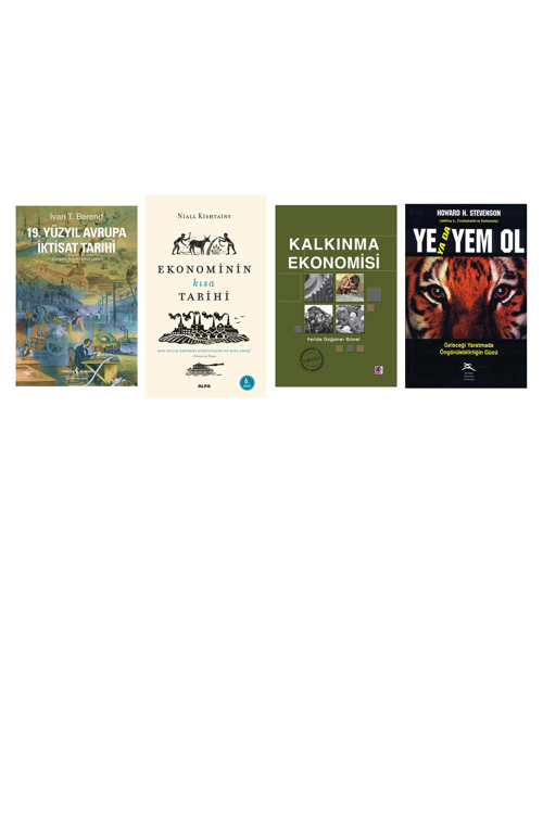 19. Yüzyıl Avrupa İktisat Tarihi... +3 Adet Ekonomi Kitabı