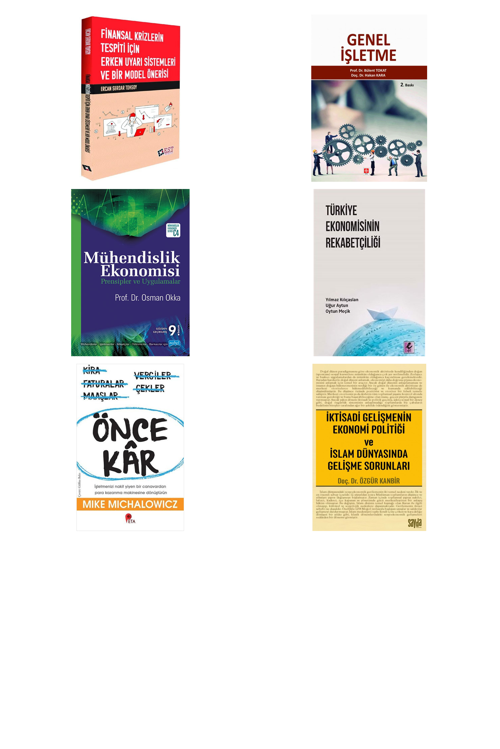 Finansal Krizlerin Tespiti İçin Erken Uyarı S... +5 Adet Ekonomi Kitabı