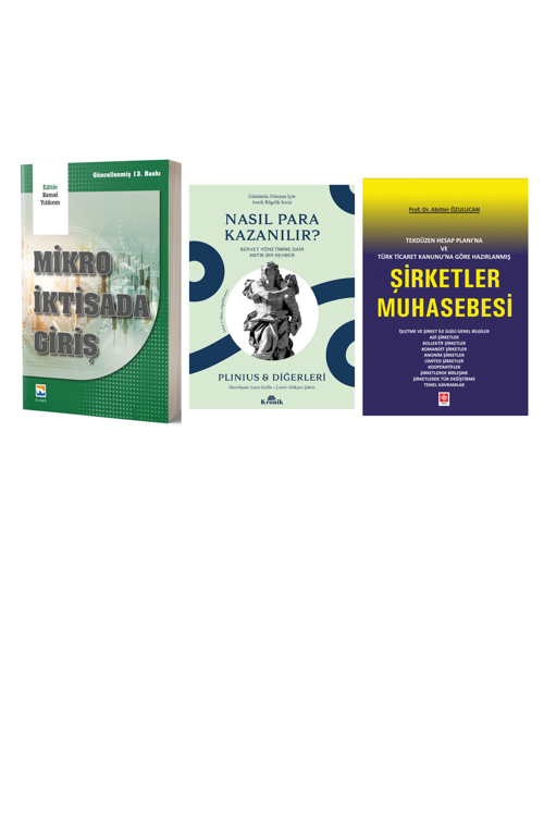 Mikro İktisada Giriş... +2 Adet Ekonomi Kitabı