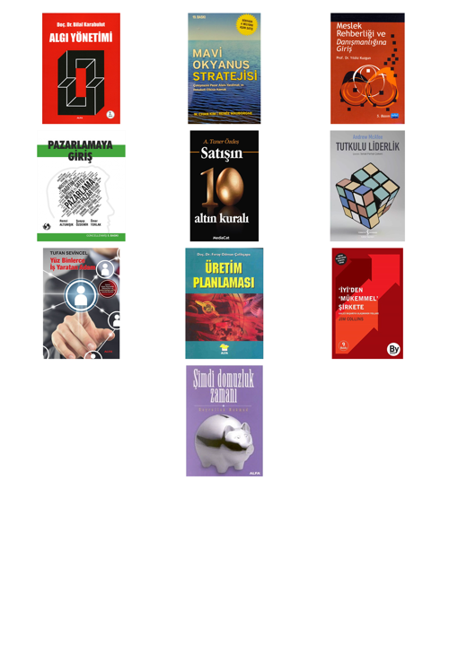 Algı Yönetimi... +9 Adet İş Dünyası Kitabı