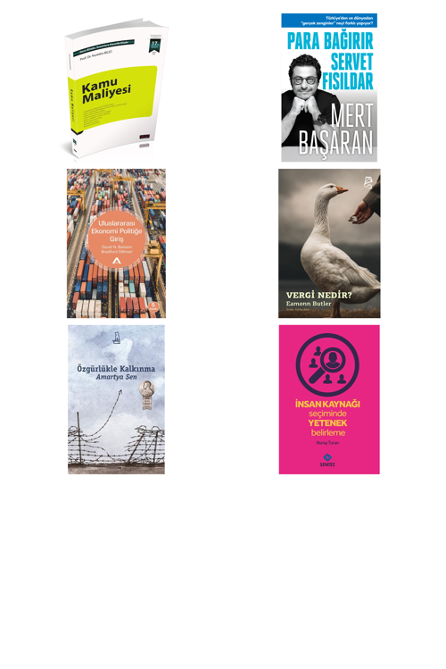 Kamu Maliyesi... +5 Adet Ekonomi Kitabı