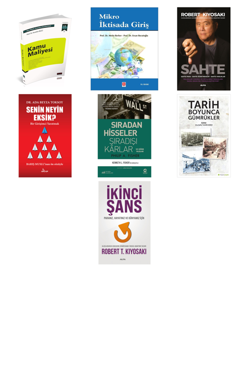 Kamu Maliyesi... +6 Adet Ekonomi Kitabı