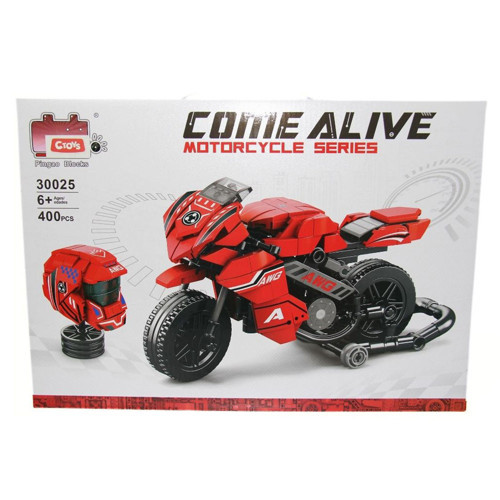 Oyuncak Blok Motorsiklet 400 Parça 30025