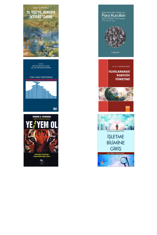 19. Yüzyıl Avrupa İktisat Tarihi... +5 Adet Ekonomi Kitabı