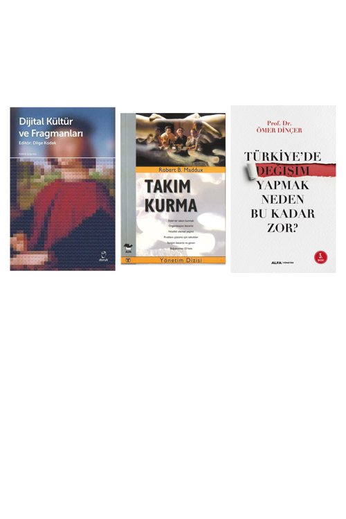 Dijital Kültür Ve Fragmanları... +2 Adet İş Dünyası Kitabı