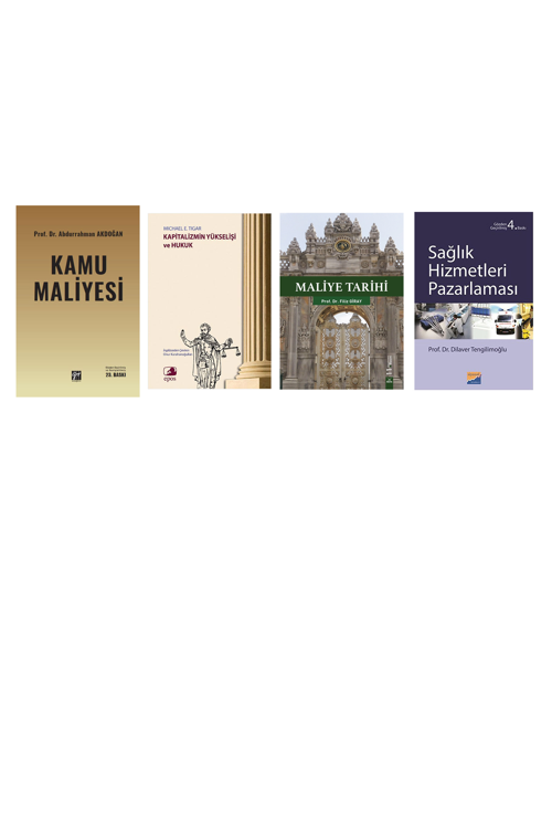 Kamu Maliyesi... +3 Adet Ekonomi Kitabı