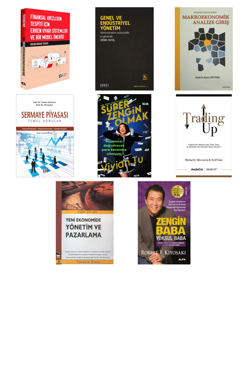 Finansal Krizlerin Tespiti İçin Erken Uyarı S... +7 Adet Ekonomi Kitabı