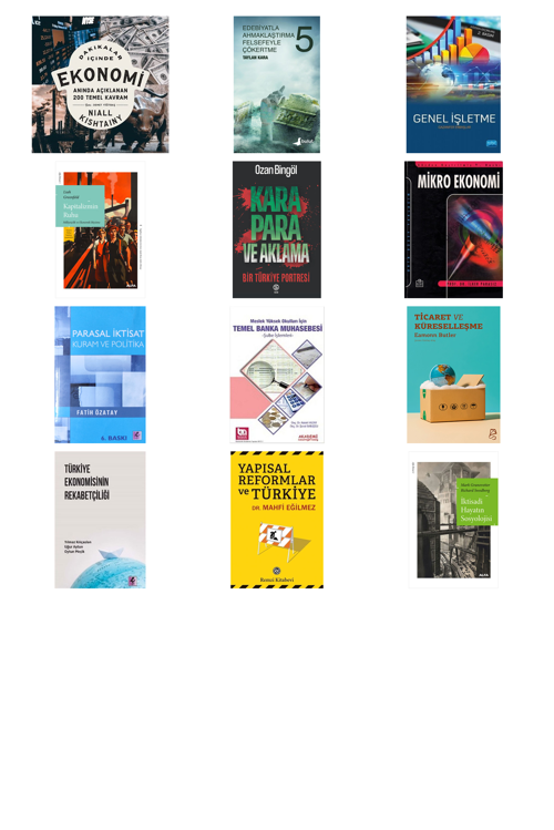 Dakikalar İçinde Ekonomi... +11 Adet Ekonomi Kitabı