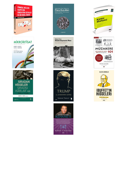 Finansal Krizlerin Tespiti İçin Erken Uyarı S... +9 Adet Ekonomi Kitabı