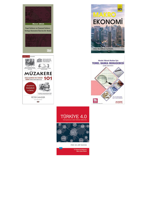 Fiyat İstikrarı Ve Finansal İstikrar - Türkiy... +4 Adet Ekonomi Kitabı