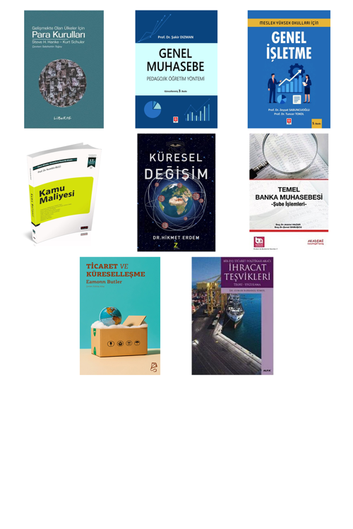 Gelişmekte Olan Ülkeler İçin Para Kurulları... +7 Adet Ekonomi Kitabı
