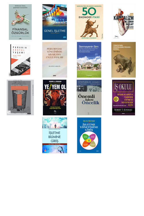 Finansal Özgürlük... +13 Adet Ekonomi Kitabı
