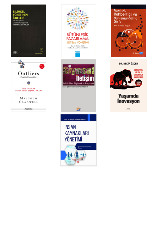 Bilimsel Yönetimin İlkeleri... +6 Adet İş Dünyası Kitabı