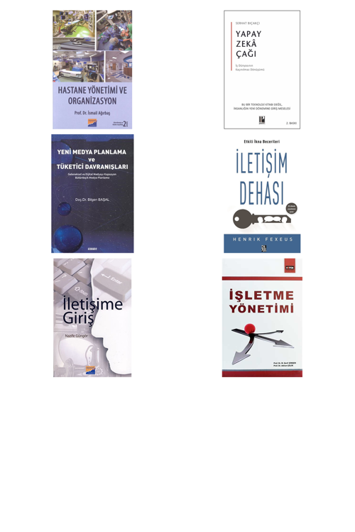 Hastane Yönetimi Ve Organizasyon... +5 Adet İş Dünyası Kitabı