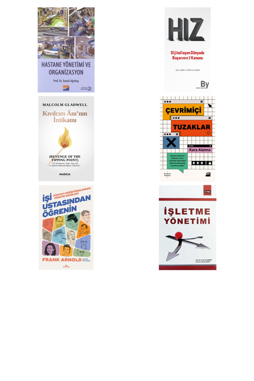 Hastane Yönetimi Ve Organizasyon... +5 Adet İş Dünyası Kitabı