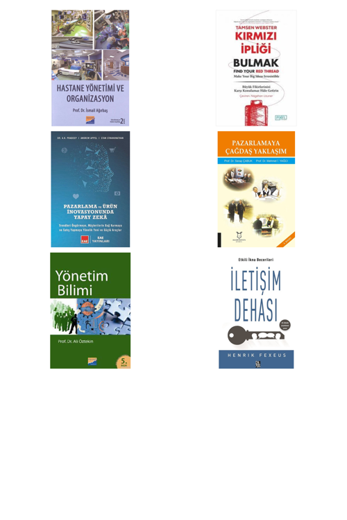 Hastane Yönetimi Ve Organizasyon... +5 Adet İş Dünyası Kitabı