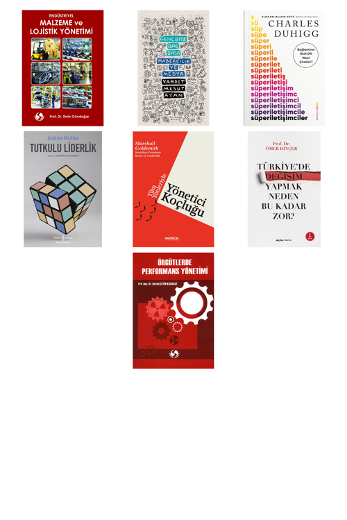 Endüstriyel Malzeme Ve Lojistik Yönetimi... +6 Adet İş Dünyası Kitabı