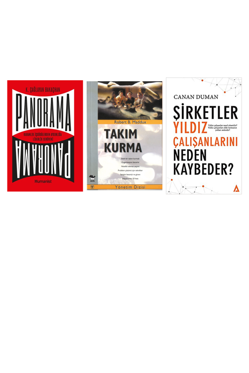 Panorama: Karanlık İçgüdülerden Aydınlığa Lid... +2 Adet İş Dünyası Kitabı