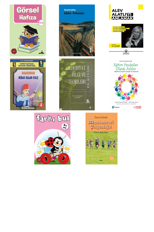 2 Yaş Görsel Hafıza... +7 Adet Eğitim Kitabı