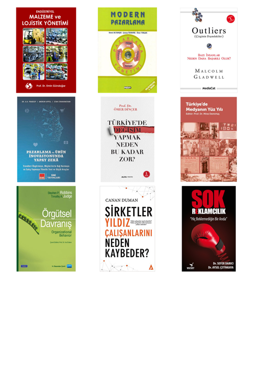Endüstriyel Malzeme Ve Lojistik Yönetimi... +8 Adet İş Dünyası Kitabı