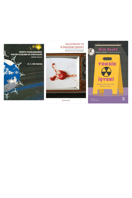 Sigorta Pazarlamasında Reklam Planlama Ve Str... +2 Adet İş Dünyası Kitabı