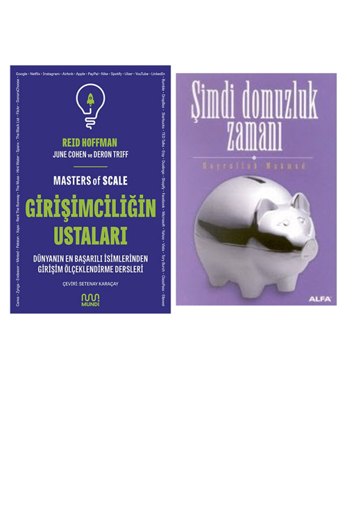 Girişimciliğin Ustaları... +1 Adet İş Dünyası Kitabı