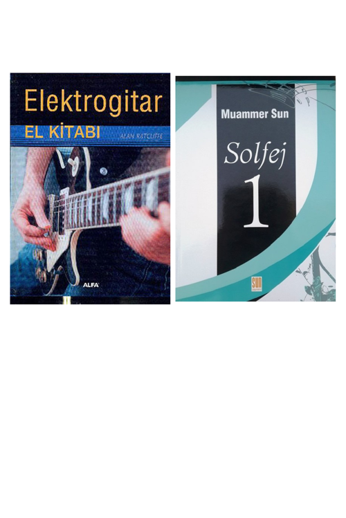 Elektrogitar Elkitabı... +1 Adet Eğitim Kitabı