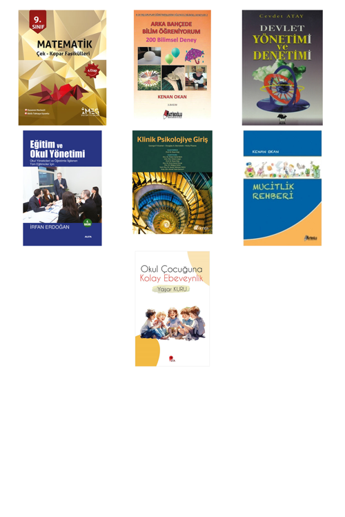 9. Sınıf Matematik Çek - Kopar Fasikülleri 4 ... +6 Adet Eğitim Kitabı