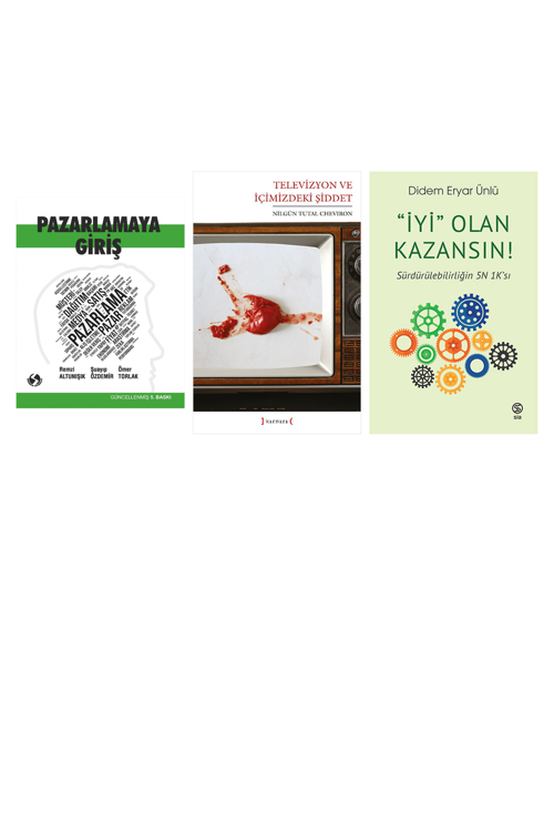 Pazarlamaya Giriş... +2 Adet İş Dünyası Kitabı