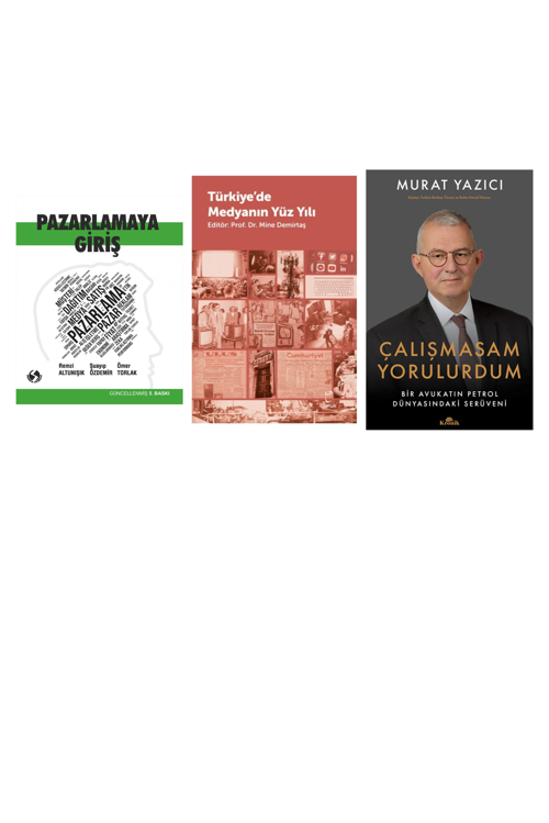 Pazarlamaya Giriş... +2 Adet İş Dünyası Kitabı