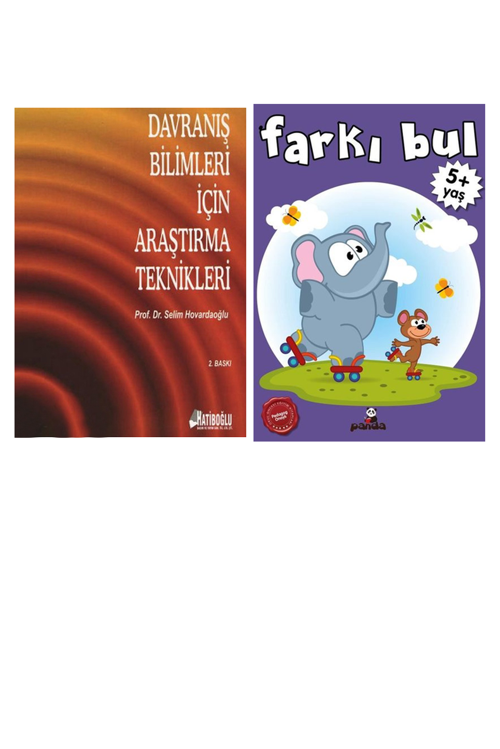 Davranış Bilimleri İçin Araştırma Teknikleri... +1 Adet Eğitim Kitabı
