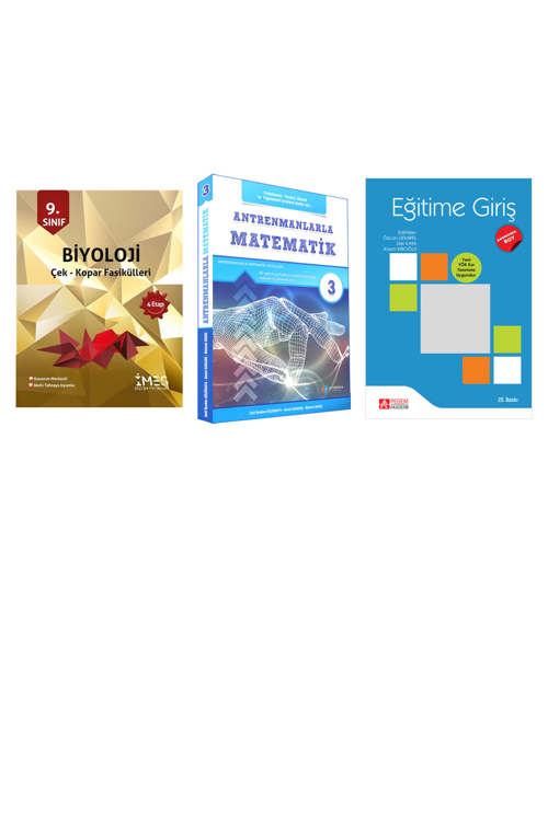 9.Sınıf Biyoloji Çek - Kopar Fasikülleri 4 Et... +2 Adet Eğitim Kitabı