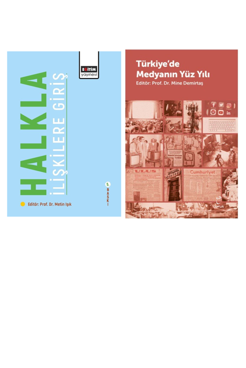Halkla İlişkilere Giriş... +1 Adet İş Dünyası Kitabı