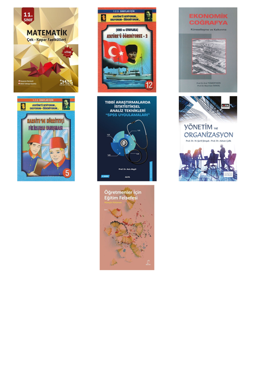 11. Sınıf Matematik Çek - Kopar Fasikülleri 4... +6 Adet Eğitim Kitabı