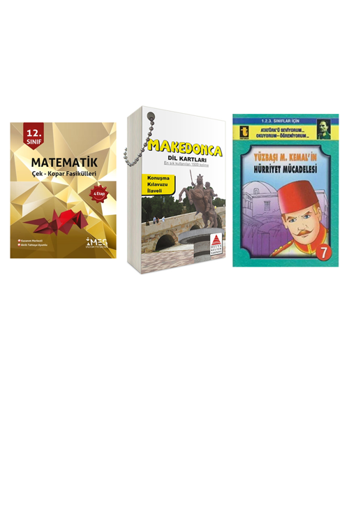12. Sınıf Matematik Çek - Kopar Fasikülleri 4... +2 Adet Eğitim Kitabı