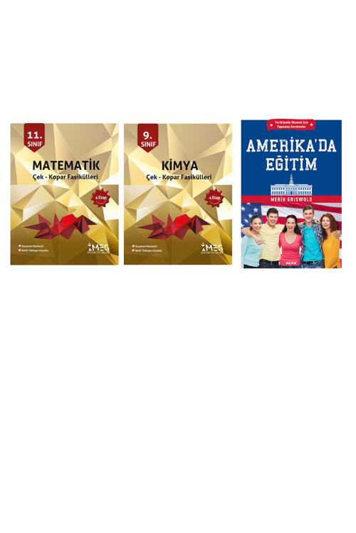 11. Sınıf Matematik Çek - Kopar Fasikülleri 4... +2 Adet Eğitim Kitabı