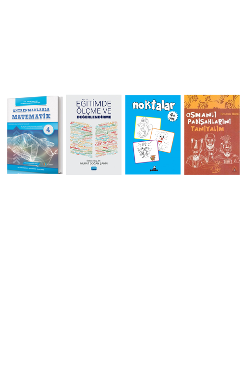 Antrenmanlarla Matematik-4... +3 Adet Eğitim Kitabı