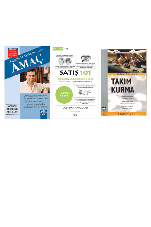 Amaç... +2 Adet İş Dünyası Kitabı