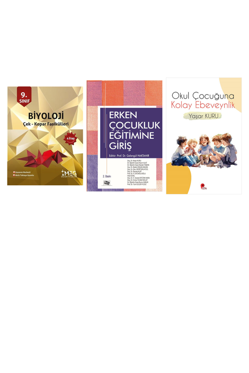 9.Sınıf Biyoloji Çek - Kopar Fasikülleri 4 Et... +2 Adet Eğitim Kitabı