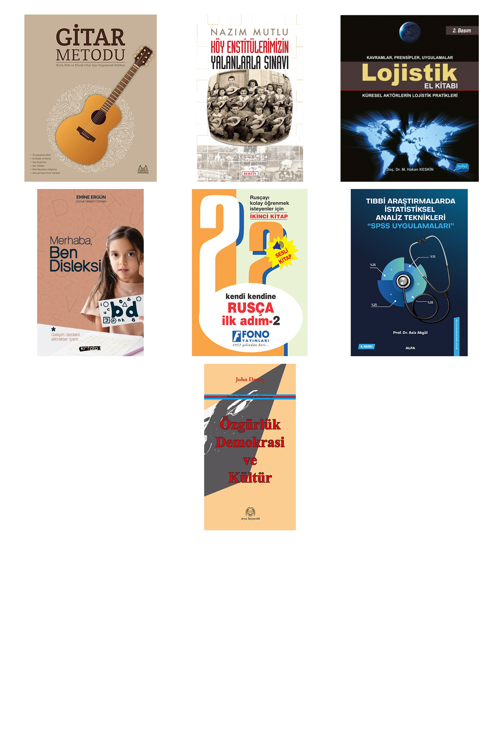 Gitar Metodu... +6 Adet Eğitim Kitabı