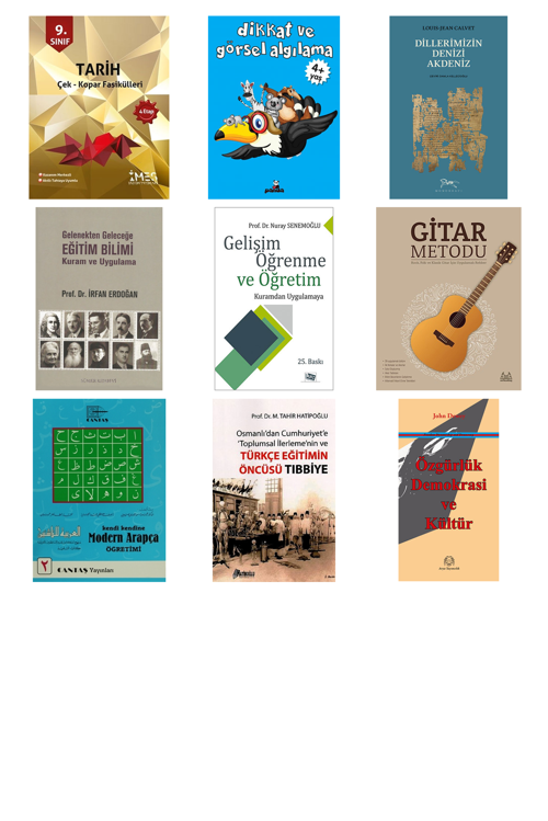 9. Sınıf Tarih Çek-Kopar Fasikülleri - 4. Eta... +8 Adet Eğitim Kitabı