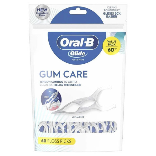 Glide Gum Care Dental Floss Picks 60lı