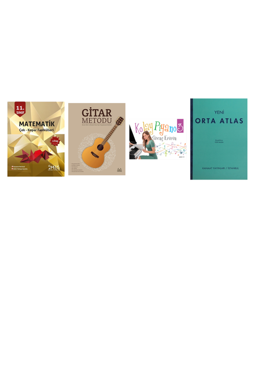 11. Sınıf Matematik Çek - Kopar Fasikülleri 4... +3 Adet Eğitim Kitabı