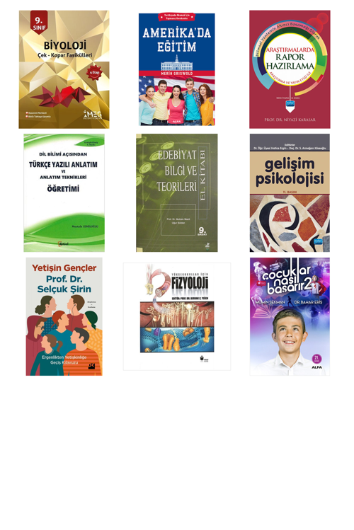 9.Sınıf Biyoloji Çek - Kopar Fasikülleri 4 Et... +8 Adet Eğitim Kitabı