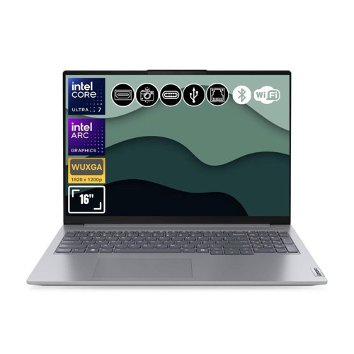Thinkbook 21MS008RTR Atl3 Ultra7-155H 8GB Ram 1TB SSD Arc Graphics 16" WUXGA Fdos Notebook