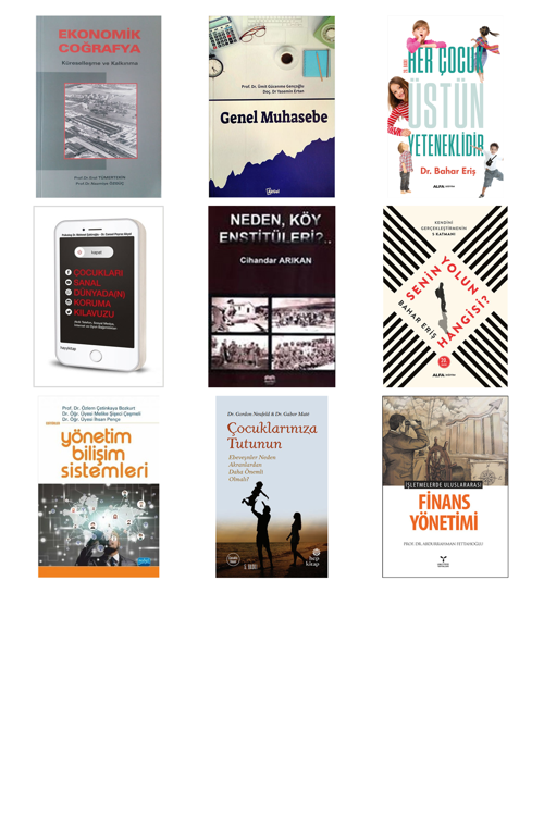 Ekonomik Coğrafya... +8 Adet Eğitim Kitabı