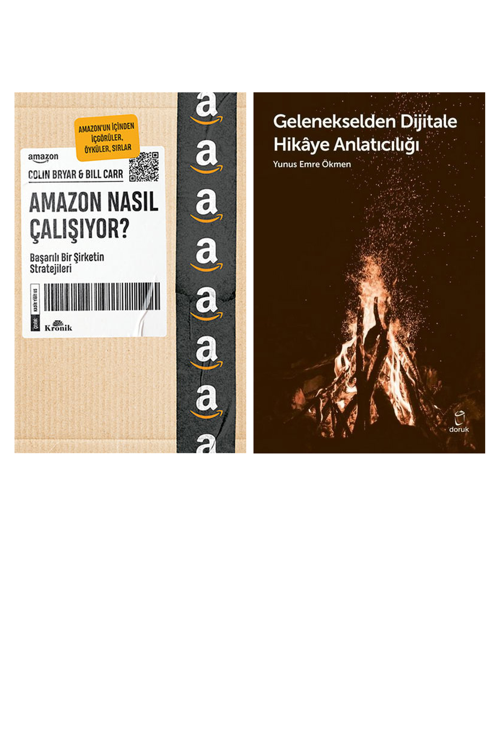 Amazon Nasıl Çalışıyor?... +1 Adet İş Dünyası Kitabı