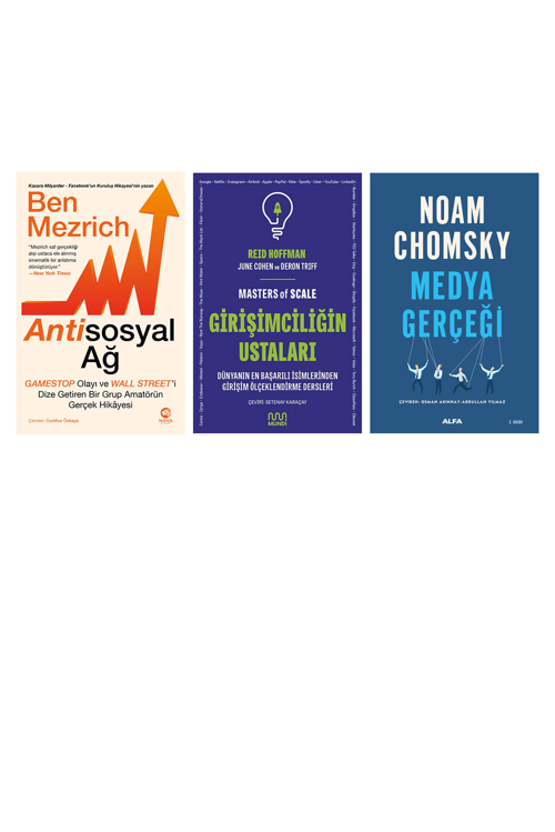 Antisosyal Ağ... +2 Adet İş Dünyası Kitabı